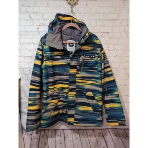Burton Multicolor Striped Ski Jacket